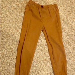 Khaki joggers | boys L (14-16)